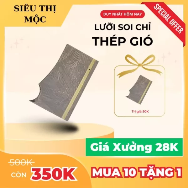 Lưỡi Soi Chỉ Tơ Thép Gió - Độ Bền Cao, Đa Kích Thước, Chuyên Dụng Cho Máy Soi Cầm Tay