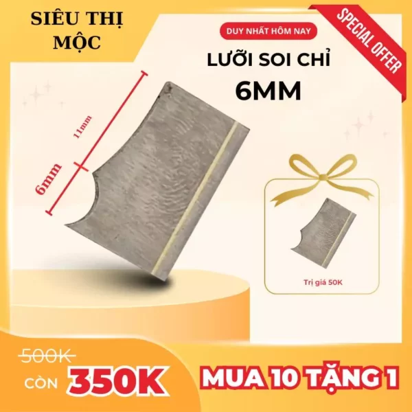 Lưỡi Soi Chỉ Tơ Thép Gió - Độ Bền Cao, Đa Kích Thước, Chuyên Dụng Cho Máy Soi Cầm Tay - Ảnh 6