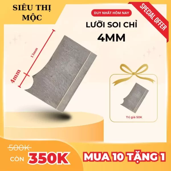 Lưỡi Soi Chỉ Tơ Thép Gió - Độ Bền Cao, Đa Kích Thước, Chuyên Dụng Cho Máy Soi Cầm Tay - Ảnh 4