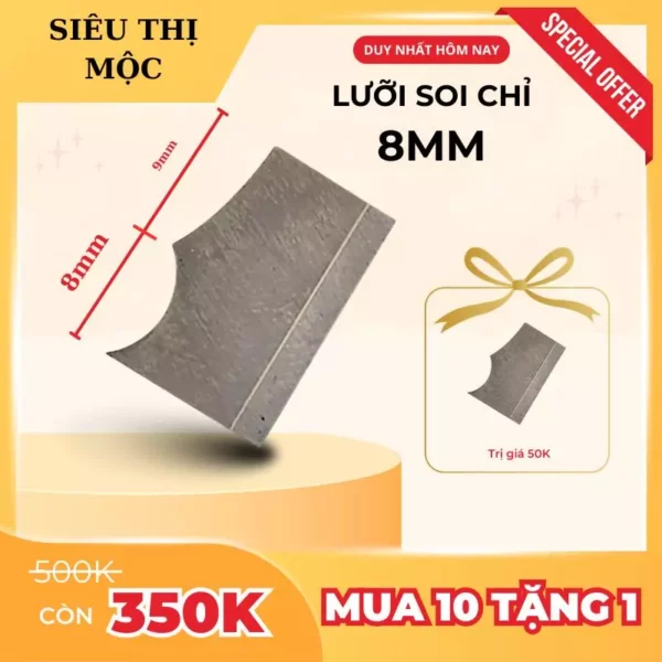 Lưỡi Soi Chỉ Tơ Thép Gió - Độ Bền Cao, Đa Kích Thước, Chuyên Dụng Cho Máy Soi Cầm Tay - Ảnh 7