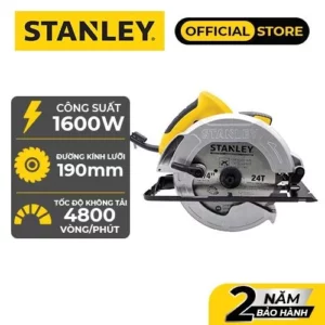 Máy Cưa Cầm Tay Dùng Điện Stanley SC16-B1| 1600W-190mm | Chính hãng