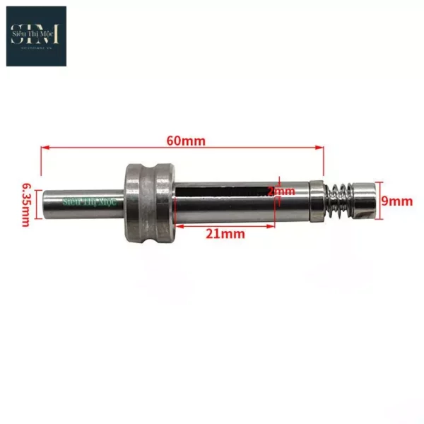 Trục Soi Chỉ Chế Kèm Lưỡi Soi Chỉ Tơ Hình Lục Lăng Thép Gió - Ảnh 2