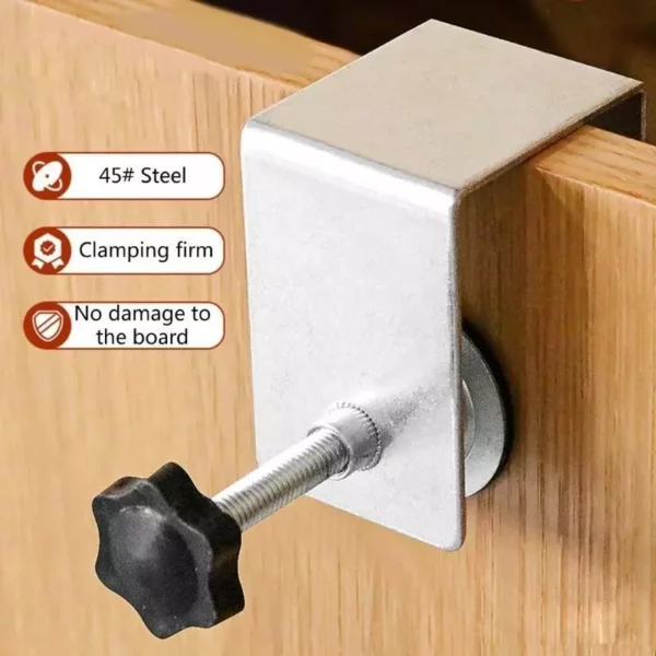Kẹp Cố Định Ngăn Kéo - Kẹp Cố Định Mặt Hộc Ngăn Kéo Tủ - Ảnh 2