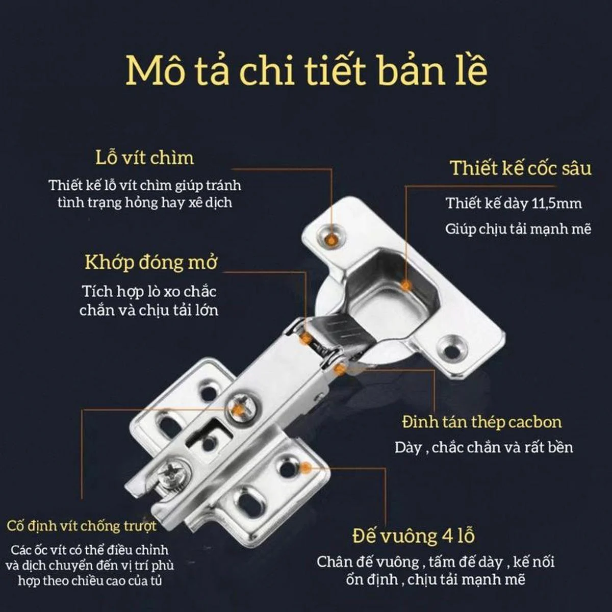 Bản Lề Bật – Giải Pháp Chắc Chắn Cho Mọi Cánh Tủ, Cửa Gỗ - Ảnh 5